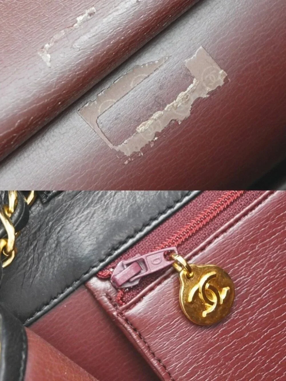 CHANEL CC Logo Matelasse Chain Shoulder Bag Leather GHW Black